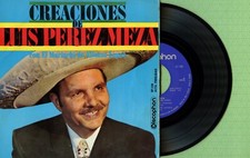 LUIS PEREZ MEZA / Enorme Distancia DISCOPHON-SEECO 27.158 Pr. Spain 1963 EP VG+