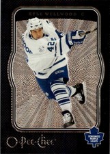 2007-08 O-PEE-CHEE MICROMOTION BLACK KYLE WELLWOOD 059/100 TORONTO MAPLE LEAFS