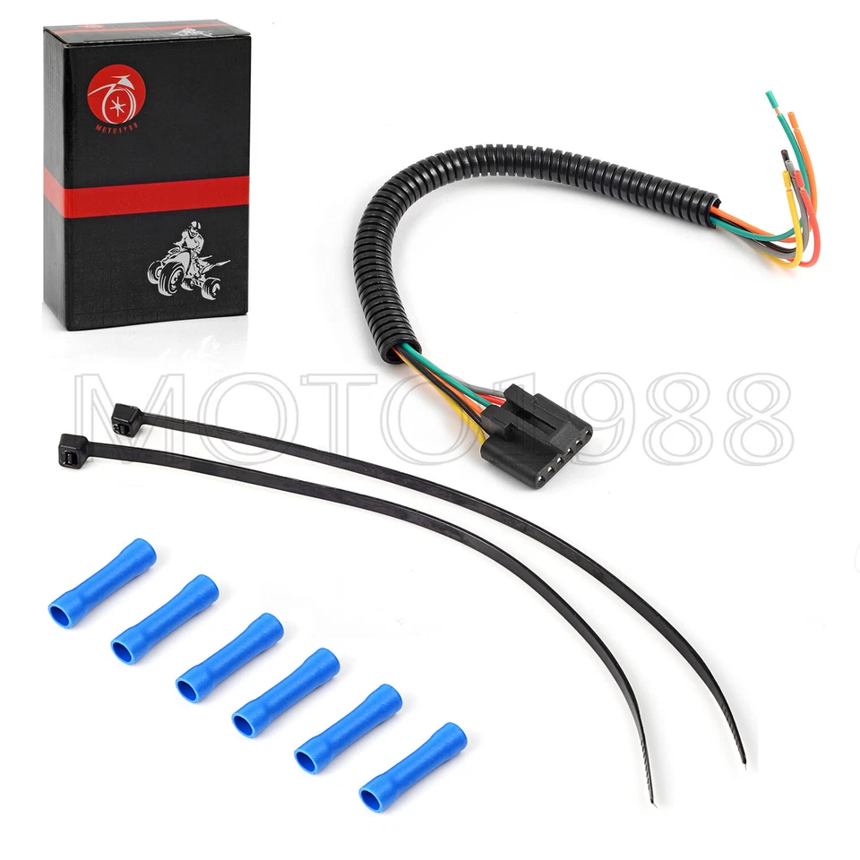 2X Handlebar Controls Pigtail Harness for Polaris Sportsman Magnum Trailboss ATP - Image 4 of 4