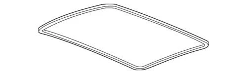 Original GM 2010-2023 Cadillac XT4 XT5 XT6 LT Blazer techo corredizo sello de ventana 25964404 Foto 2 de 3