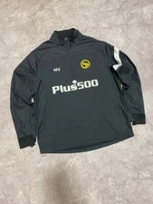 Nike Shield BSC Young Boys Soccer Football Jacket 1/3 Zip Size L Black
