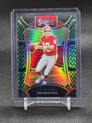 2023 Panini Select Joe Montana Dragon Scale Prizm Suite Level # d/70 49er HOF SP