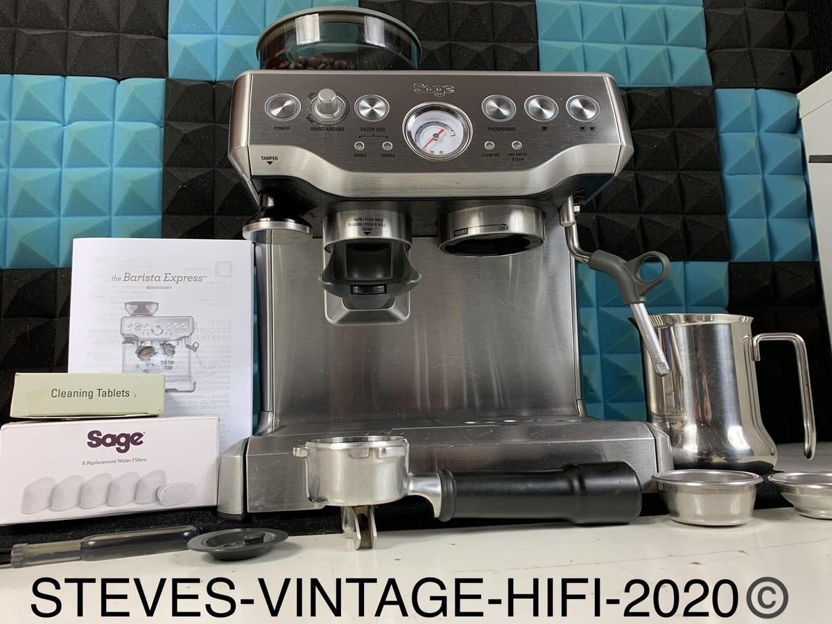 Breville Barista Bes870uk Breville Bes870xl Sage Barista Express