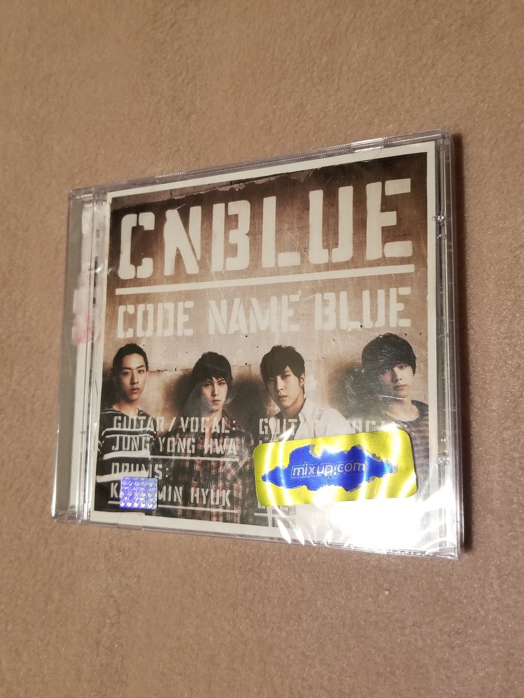CNBLUE CODE NAME BLUE Yonghwa Minhyun Jonghyun jongshin kpop | eBay
