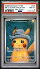 2023 POKEMON BS PROMO #085 PIKACHU/GREY FELT HAT POKEMON X VAN GOGH PSA 8 (020