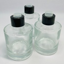 Empty Glass Reed Diffuser Bottles 150ml - Reed Oil Diffuser Bottles * Set of 3 *