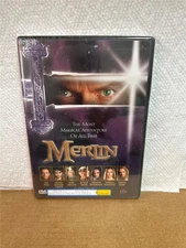Merlin 1998 TV Mini Series DVD Sam Neill Helena Bonham Carter NEW FACTORY SEALED