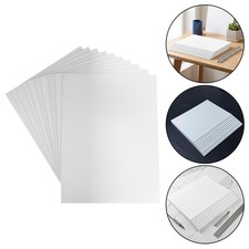 10 PCS Model Making Board Pvc Wallboard White Boards Display Foam Plain Gloss