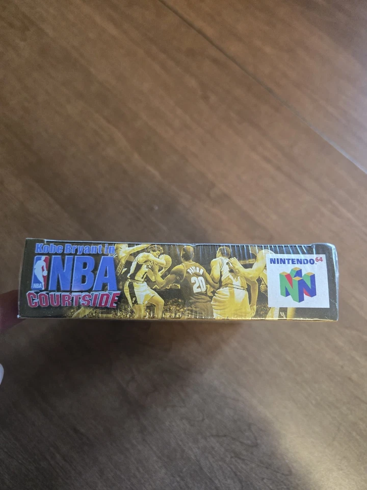 Kobe Bryant in NBA Courtside Nintendo 64 N64 1998 FACTORY SEALED NEW IN BOX - Image 3 of 4