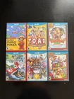Mixed Lot of 6 Nintendo Wii U Games - Mario Kart, Smash Bros, Mario 3D World