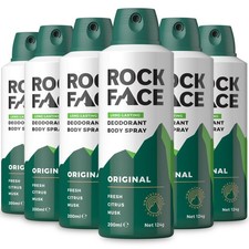 Rock Face Men s Body Spray Original Fragrance Body Spray Deodorant for Men 200ml