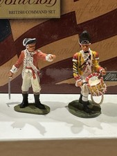 Britains American Revolution 17956 British 80th Foot Advancing Command Set Neu