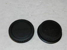 Genuine Canon Camera Body & Rear Lens Cap Kit for EF EF-S Mount DSLR Mint OEM