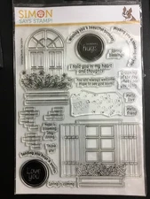 Simon Says Stamp "Spring Windows" Clear Stamp Sss202185c