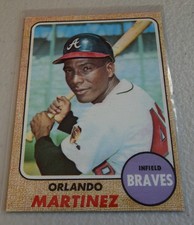 1968 Topps #578 Orlando Martinez