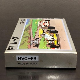 Nintendo Famicom F1 Race HVC-FR Complete Boxed 1984 Japan Used