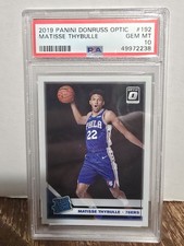 2019 Donruss Optic Matisse Thybulle Rated Rookie PSA 10