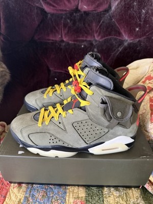 Jordan Air Jordan 6 Retro SP Travis Scott Medium Olive CN1084-200 2019