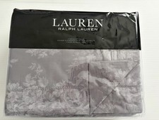Lauren RALPH LAUREN Mya KING 1pc Duvet Cover Jacquard Cotton Gray 470