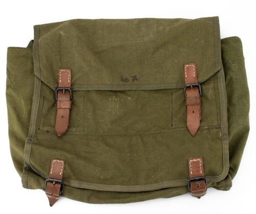 WWII Pferdegasmaske 41 Carrying Bag Horse Gas Mask Original German Wehrmacht WW2