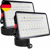 Led Strahler AußEn 200W, 2 StüCk Led Strahler Mit Stecker 10000LM Aussenstrahler