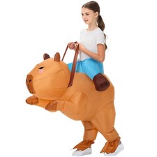 XYJKIDSES Inflatable Capybara Costume Kids,Kids Blow Up Costumes Halloween Co...