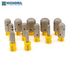 Diamond Milling Cutter for Tile Ceramic Enlarging Grinding Dia10-35mm Finger Bit