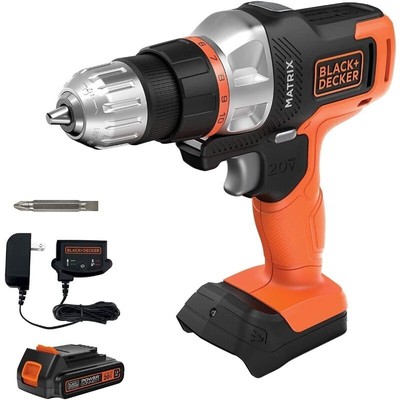 20V MAX Matrix Quick Connect System Cordless Lithium Power Drill & Driver