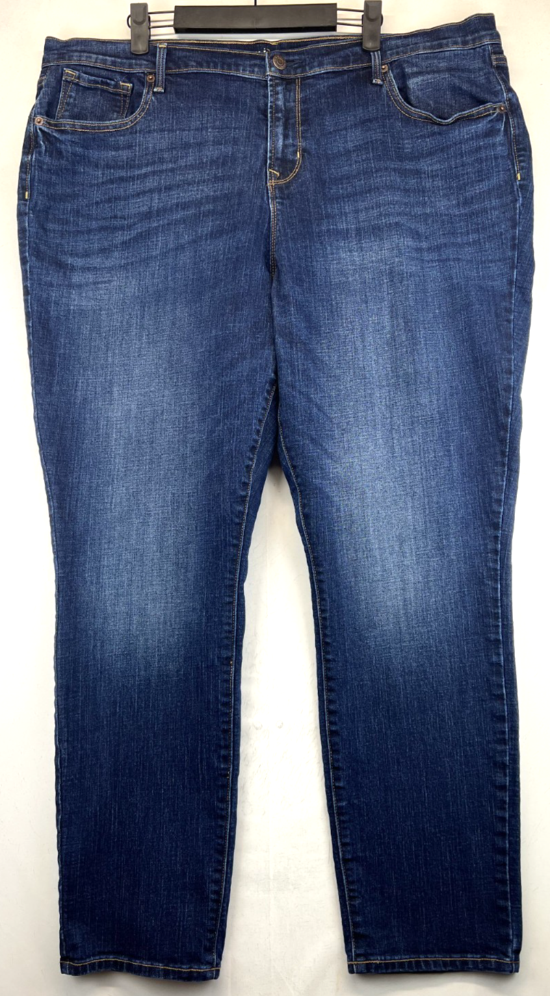 Old Navy Jeans - Womens Size 18 - Blue - Curvy - Mid Rise - Distressed (4900)