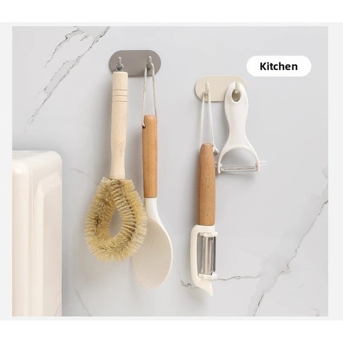 Wytrzymałe żelazne haczyki ścienne Lepki tył Nie wymaga wiercenia w łazience - Zdjęcie 17 z 24