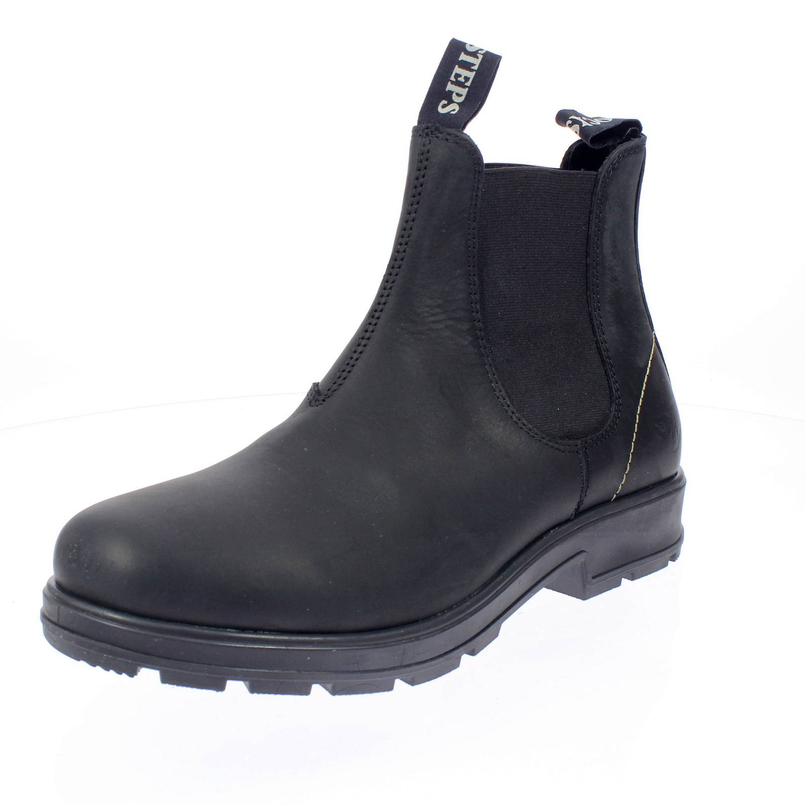 Docksteps Jasper - Chelsea Boots Leder schwarz - Gre 40 266 cm Herrenschuhe 28390₽