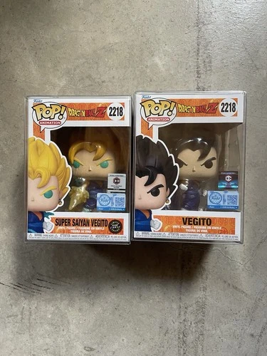 Funko Pop Lot Super Saiyan Vegito Chase Common PR Chalice 2218