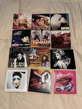 Lady Gaga  singles bundle -French card sleeve...