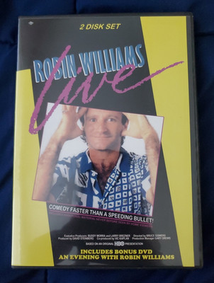 Robin Williams Live Comedy Faster Than a Speeding Bullet Live at the Met DVD