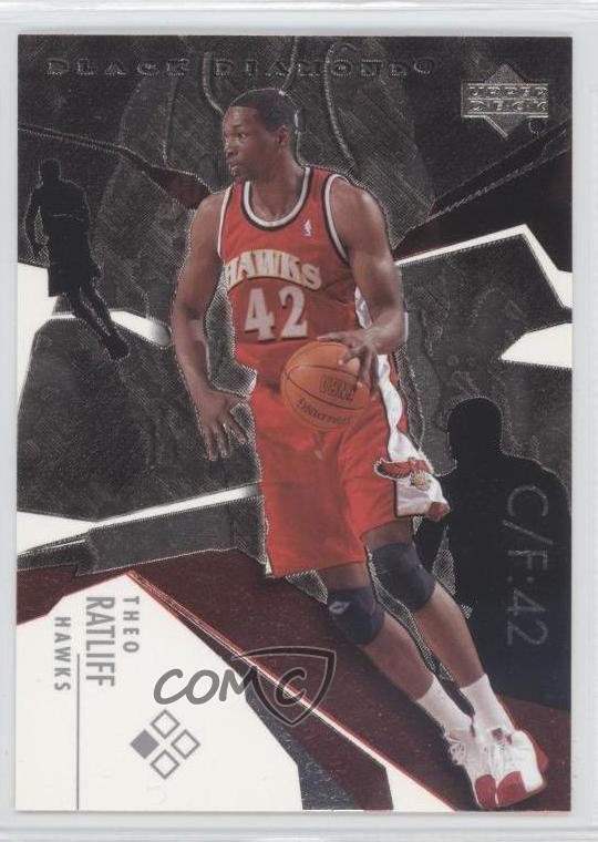 2003-04 Upper Deck Black Diamond Single Diamond Theo Ratliff #65 0b5