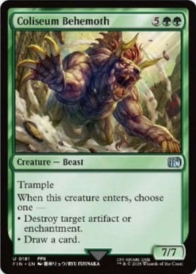 MTG Coliseum Behemoth NM-Mint Final Fantasy 