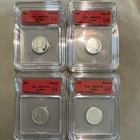 ICG MS70 PL Buffalo .999 Silver Rounds 1/10 oz Each Lot of 4 Slabbed