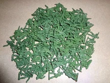 Lot of 144 Green Plastic Mini Army Men 1" Inch Bulk Action Figures Toy Soldiers