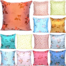Vintage Pillow Covers Home Decor Cushion Cover Pillowcase Organza Satin Pillows