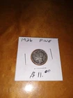 1926 FINE Mercury Dime