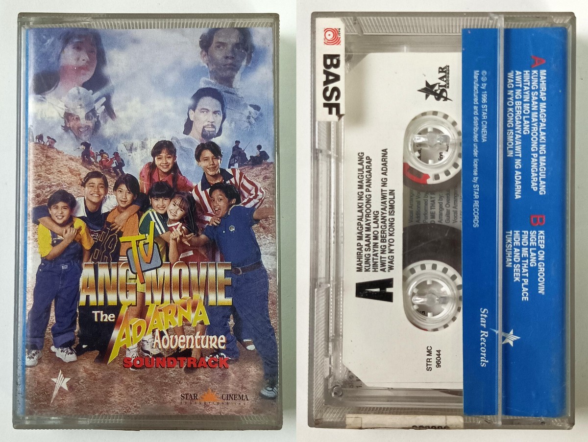 Philippines ANG TV MOVIE THE ADARNA ADVENTURE Soundtrack Cassette