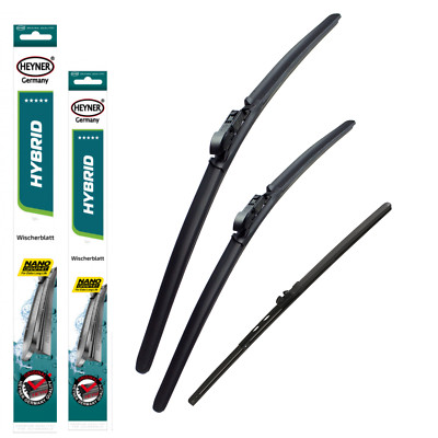 Wiper Blades Fits VW T-Cross 2023-On Heyner Hybrid HH24''18''ST 10''G