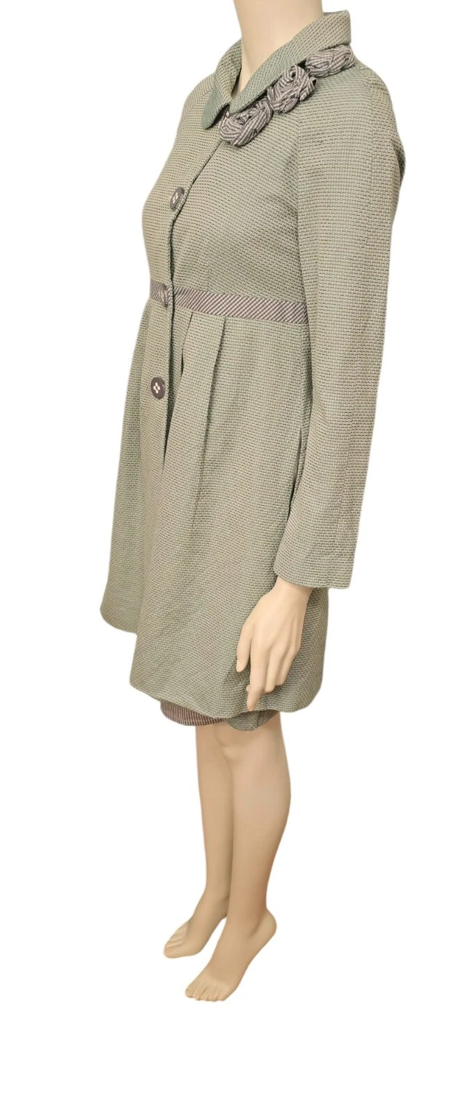 Love Moschino costume vestito giacca jacket dress verde taglia 36