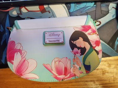 Loungefly Disney Mulan Cri-Kee & Mulan Lotus Crossbody Bag Loungefly Disney Mulan Cri-Kee & Mulan Lotus | Mercari main image 4