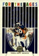 Terrell Davis 2022 Legacy Football - For the Ages #FA-8 - Denver Broncos