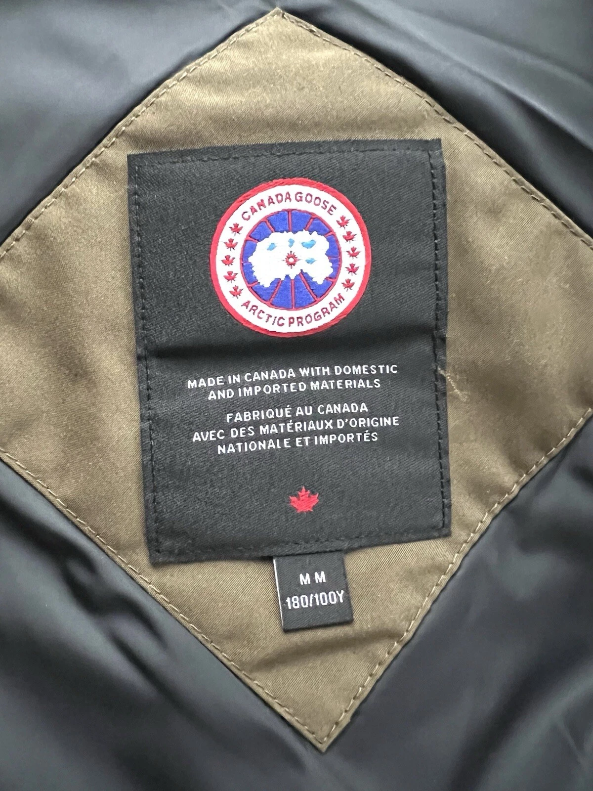 Gilet freestyle originale Canada Goose M L gilet giacca felpa con cappuccio maglione cappello