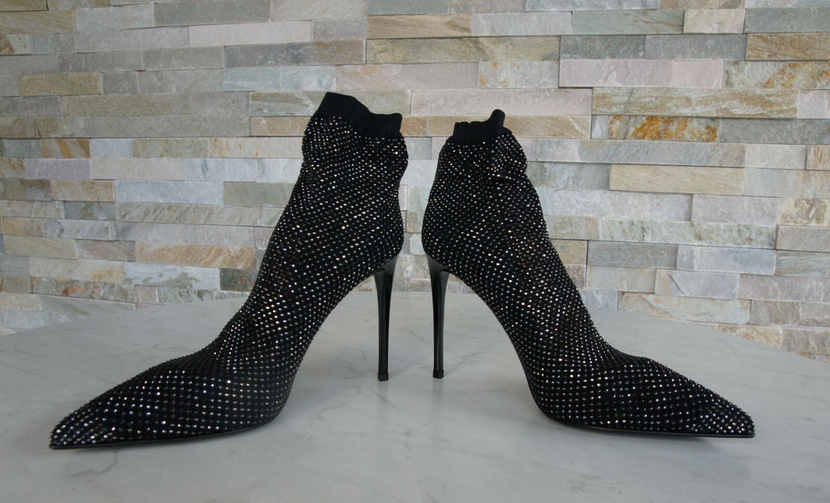 Le Silla 37 Stivaletti Scarpe da Sera Tacchi Alti Scarpe Nuove