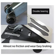 Passenger Side Dual Brake Stainless Pedal Instructors Brake Auxiliary Brake