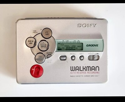 Sony Recording Walkman WM-GX677 Radio Cassette Recorder Fully
