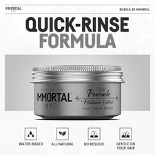 Immortal NYC Pomade Platinum Edition 5 oz